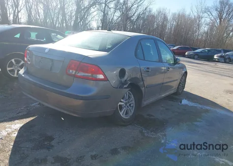 2006 Saab 9-3 2.0T из США, поврежденный, VIN YS3FD49Y161034927